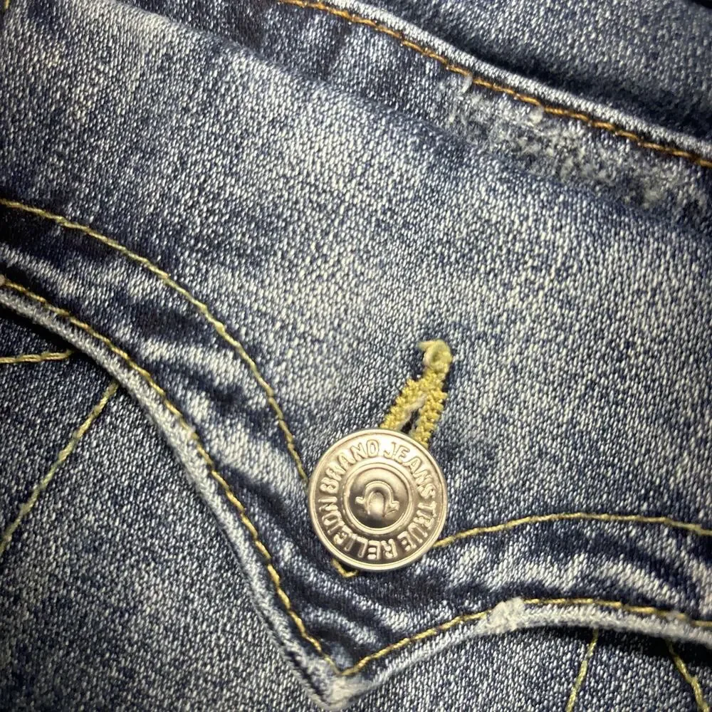 True Religion Jeans 38 Distressed RN#112790